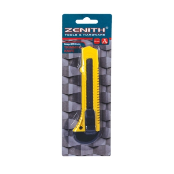 Caprichem products - Knife 20mm Snapoff-blade Zenith-card P/PACK