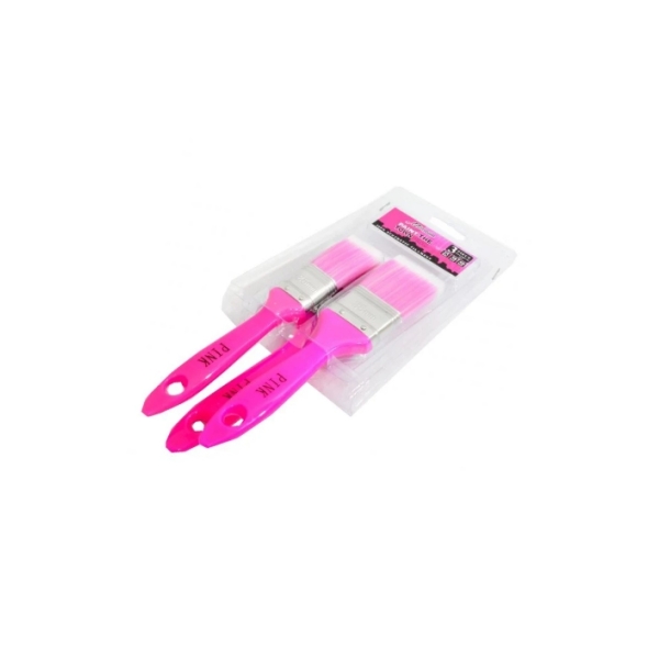 Related Products - 3 Piece Paint Brush Set - Pink EACH