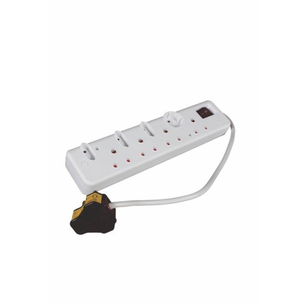 Caprichem Product - Ellies 8 Way High Surge Safe Power Protector EACH