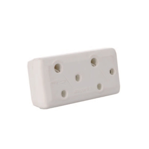 Caprichem Product - Ellies 2 X 16a Plug In Adaptor EACH