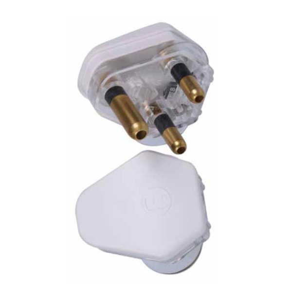 Caprichem Product - Ellies Plug Top 16a White - Snap Top EACH