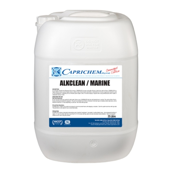Caprichem products - Alkclean / Marine 25L