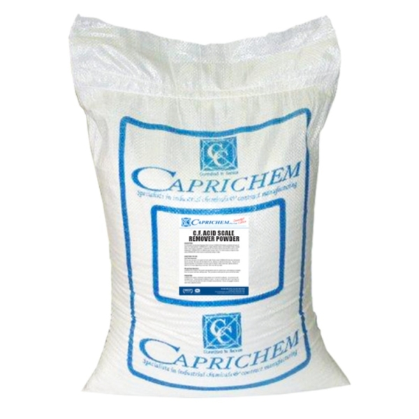 Caprichem products - C.f Acid Scale Remover Powder 25L