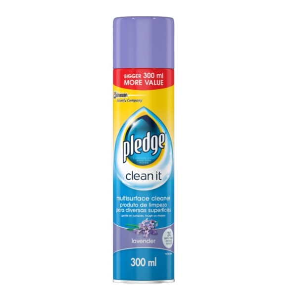 Caprichem products - Pledge Multi Surface Cleaner 6x300ml Lavender