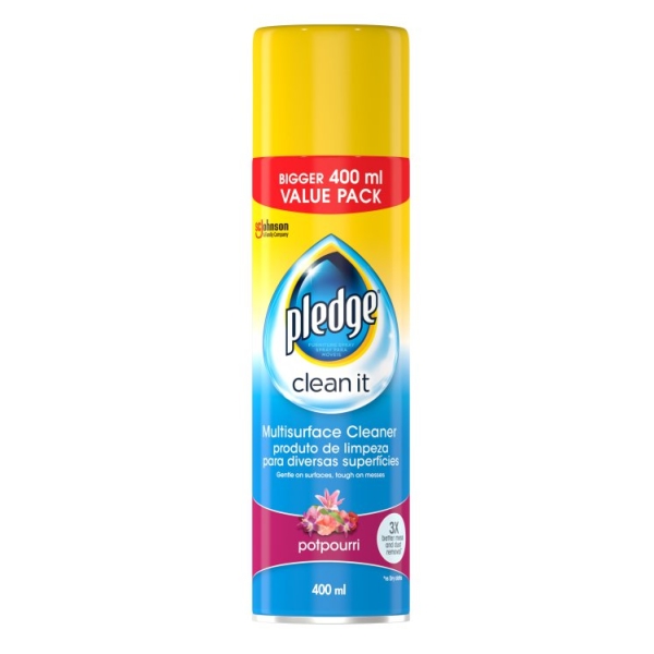 Caprichem products - Pledge Multi Surface Cleaner Potpourri 400ml