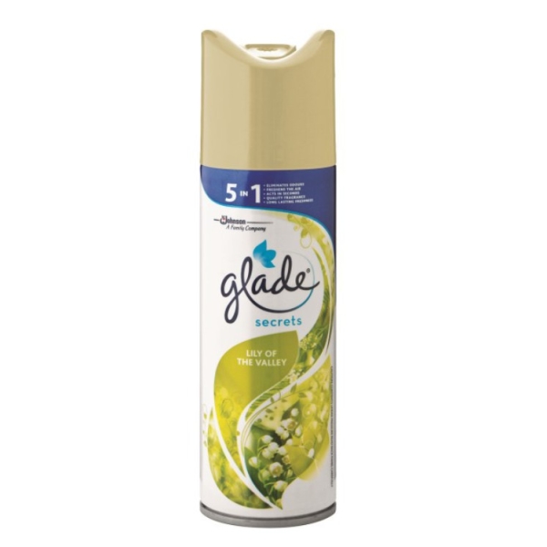 Caprichem products - Glade Aerosol 6x180ml Lily Of The Valley