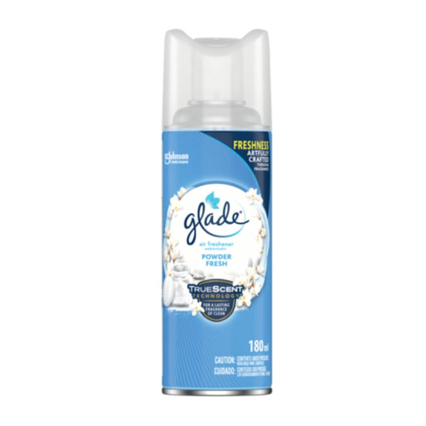 Caprichem products - Glade Aerosol 6x180ml Powder Fresh