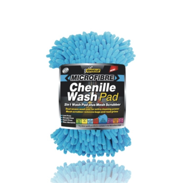 Caprichem products - Microfibre 2-in-1 Chenille Wash Pad EACH