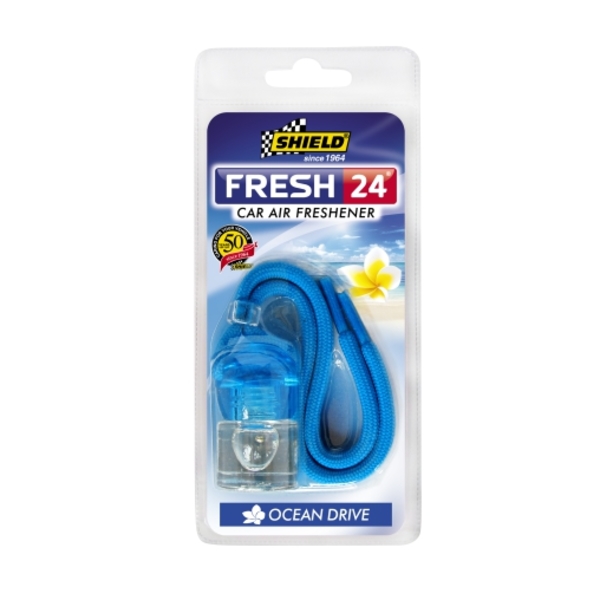 Caprichem products - Shield Fresh 24 Car Freshener - Ocean Drive EACH