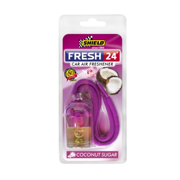 Caprichem products - Shield Fresh 24 Car Freshener - Coconut Sugar EACH