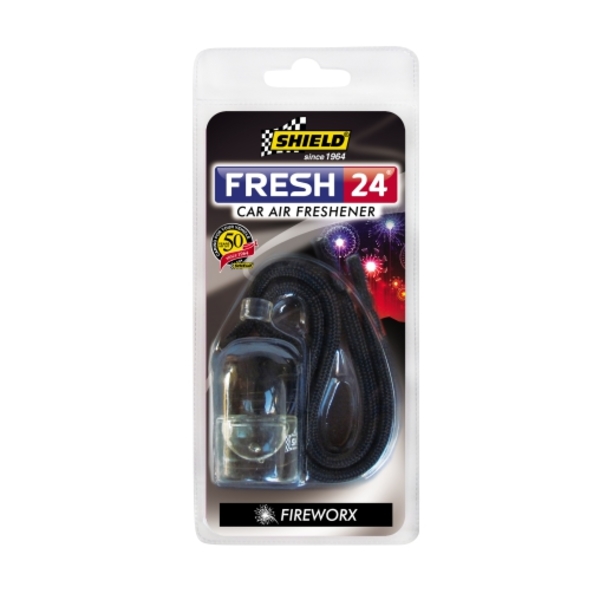 Caprichem products - Shield Fresh 24 Car Freshener - Fire Worx EACH