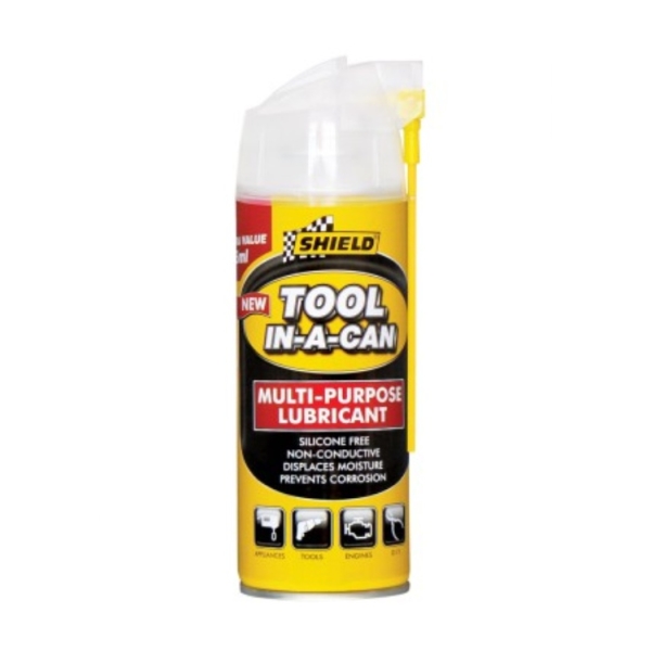 Caprichem products - Shield Tool In-a-can Lubricant 375ml