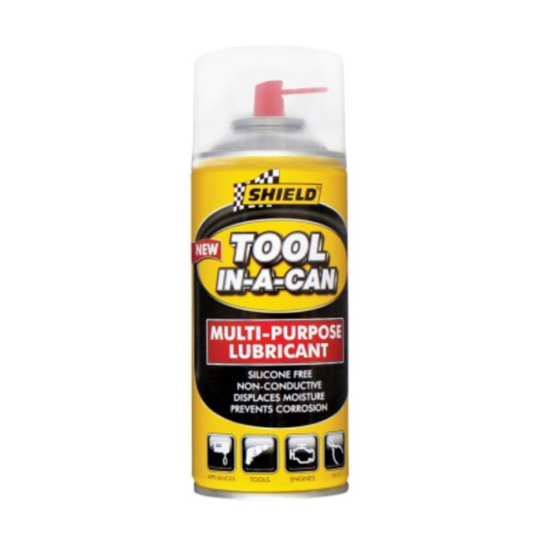Caprichem products - Shield Tool In-a-can Lubricant 150ml