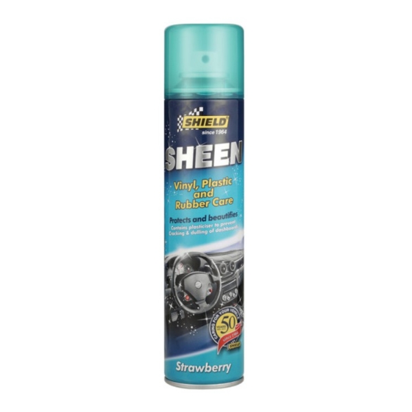Caprichem products - Sheen Vinyl & Plastic Care 12x300ml Strawberry