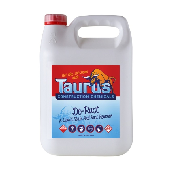 Caprichem products - Taurus De-rust 4x5l