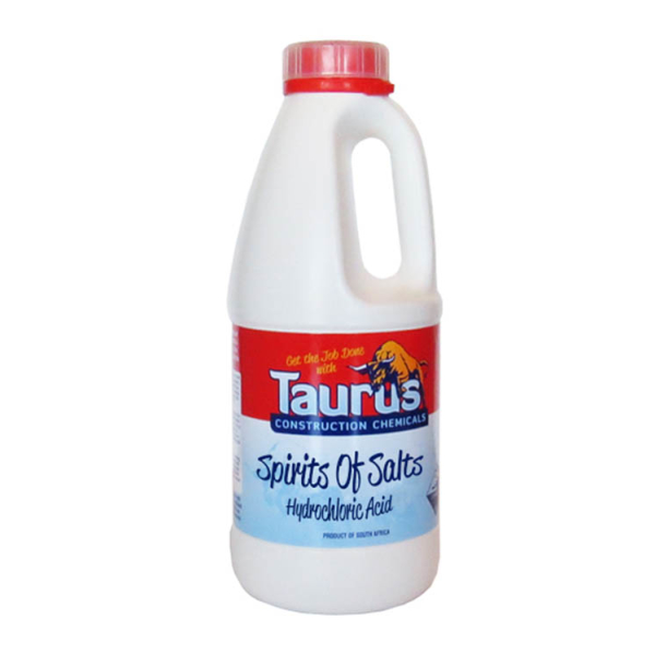 Caprichem products - Taurus Spirits Of Salts / Hydrochloric Acid 1L
