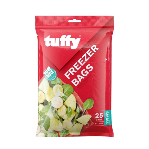 Caprichem Product - Tuffy Freezer Bag Small 25 X 230 X 300mm P/PACK