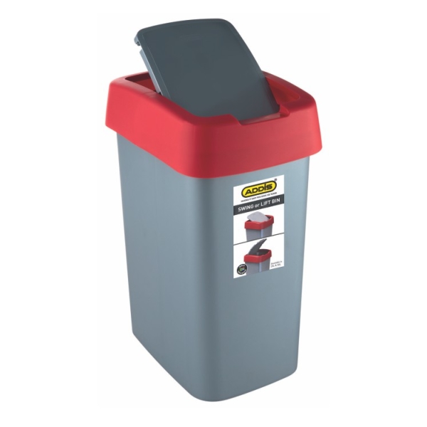 Caprichem products - Swing Or Lift Bin - 25l Steel # EACH