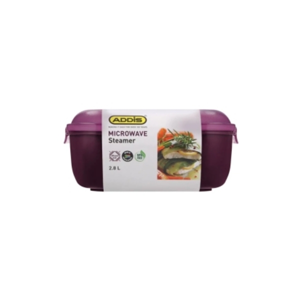 Caprichem products - Microwave Steamer 2.8l Purple # EACH