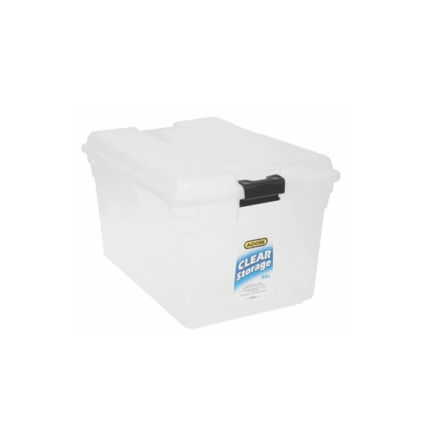 Related Products - Clear Storage Bin 56l Clear Lid # EACH