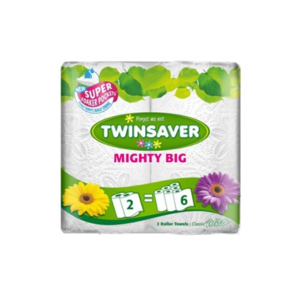 Caprichem products - Mighty Big Roll 2ply 150 Sheets 6 X 2rolls Np3020 P/PACK