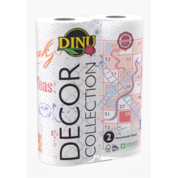 Caprichem Product - Kitchen Towel Multi Mix 2 Ply 50 Sheets X 24 Rolls P/PACK