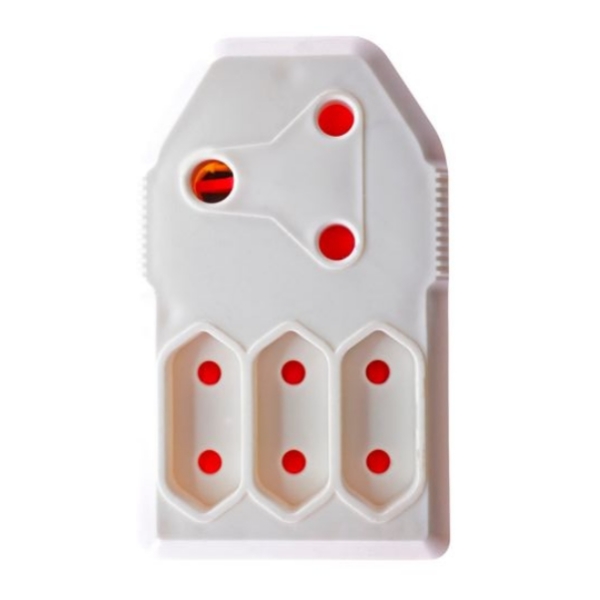 Caprichem products - Zak Adaptor 1x16a 3xeuro EACH