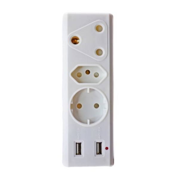 Caprichem products - Zak Adaptor 1x16 1xeuro 1xshuko 2xusab EACH
