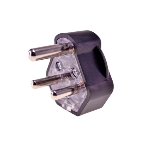Caprichem products - Zak Plug 16a Rubber Blk X 1 EACH
