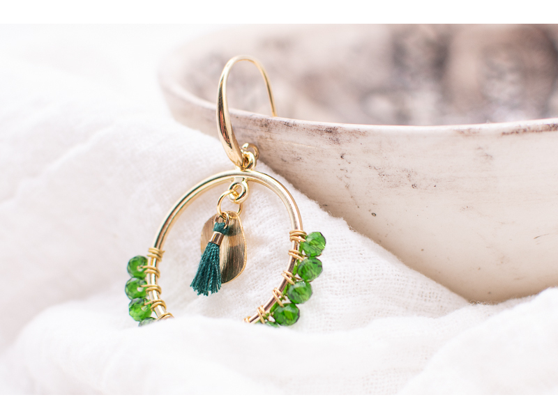 Large Gold Hoop Earrings