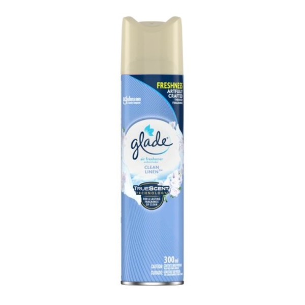 Caprichem products - Glade Aerosol Clean Linen 6x300ml