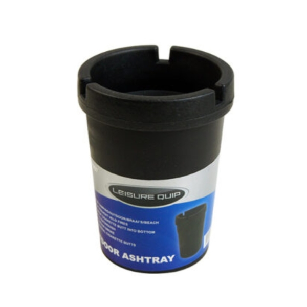 Caprichem products - Large Ashtray -  Black EACH