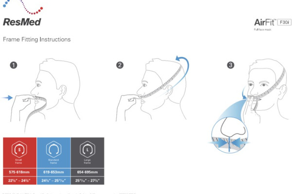 FULL FACE MASK - ResMed Airfit F30i