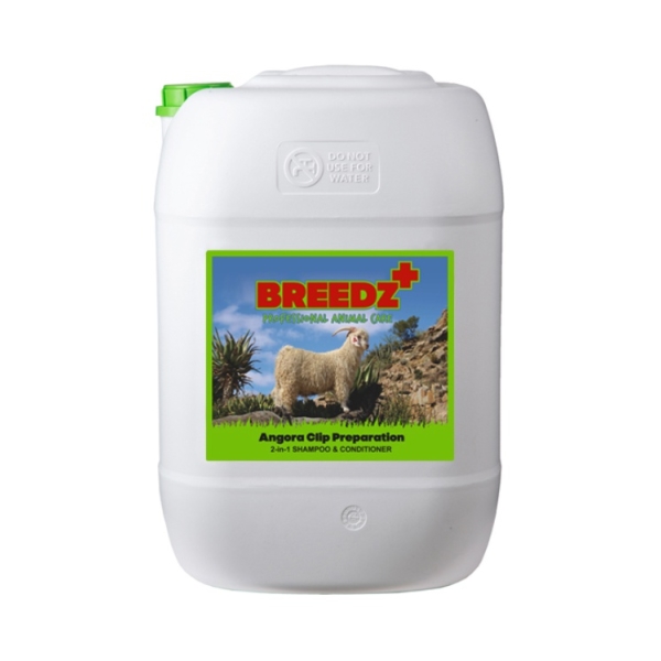Caprichem products - Breedz Angora Goat Shampoo 25L
