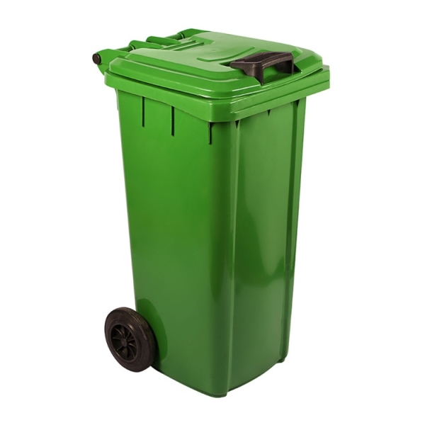 Caprichem products - 120l Wheelie Bin Recycled (non Sabs) - Green EACH