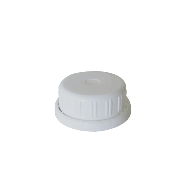 Caprichem products - 38mm Plastic Industrial Cap White - 1l, 2l, 5l EACH