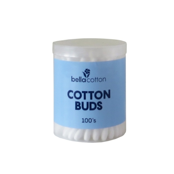 Caprichem products - Bella Cotton Buds Tub 100's 100G