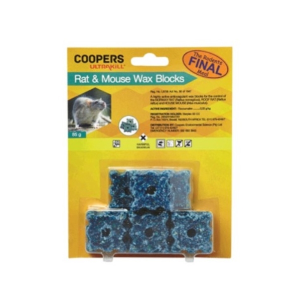Caprichem products - Ultrakill Rat & Mouse Wax Blocks 85g