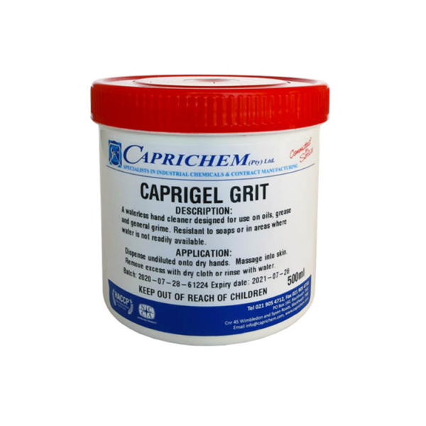 Caprichem products - Caprigel Grit 12x500ml