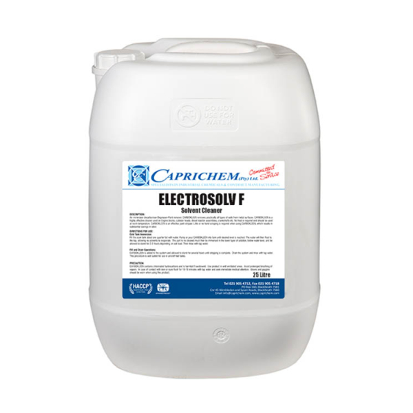 Caprichem products - Degrasol Electrosolv F 25L