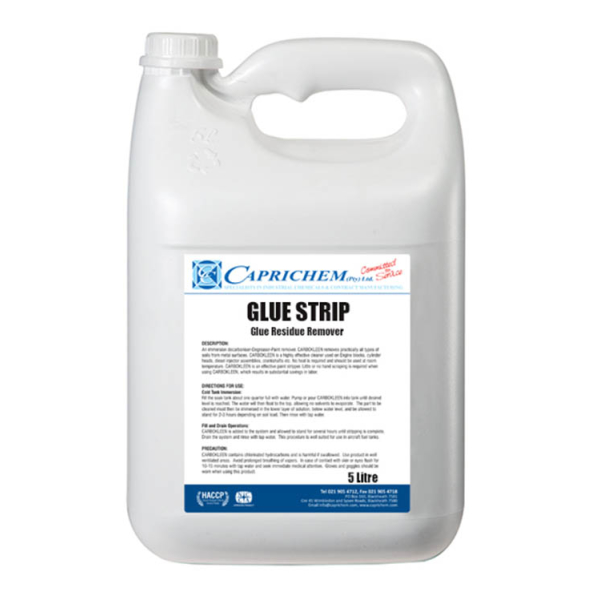 Caprichem products - Degrasol Glue Strip 5L