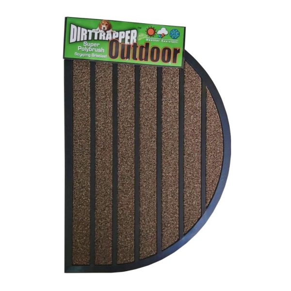 Caprichem products - Dirttrapper Outdoor Round 750 X 450mm Dark Brown EACH