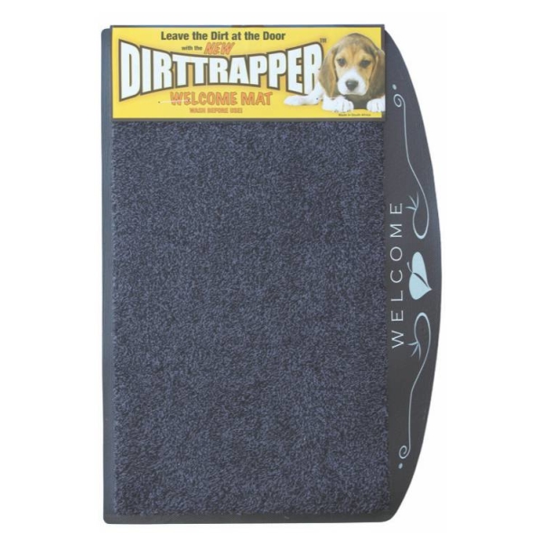 Caprichem products - Dirttrapper Welcome Mat 750 X 450mm Dark Grey EACH