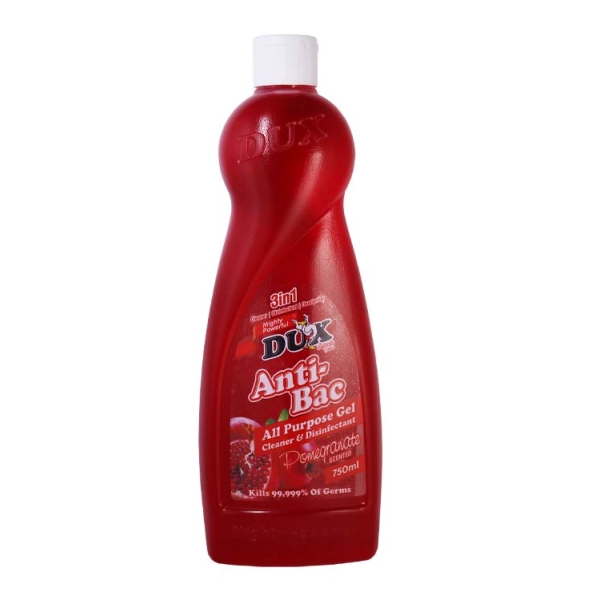 Caprichem products - Dux Antibac All Purpose Gel Pomegranate 12x750ml