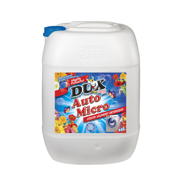 Caprichem products - Dux Auto Micro Liquid Laundry Detergent Ind 25L