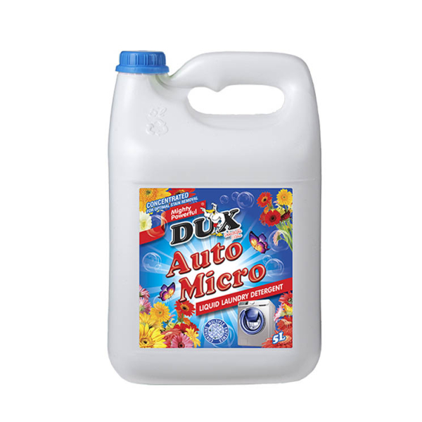 Caprichem products - Dux Auto Micro Liquid Laundry Detergent Ind 4x5l