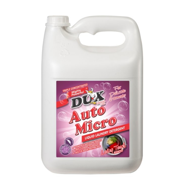 Caprichem products - Dux Auto Micro Liquid Laundry Detergent D.c. 4x5l