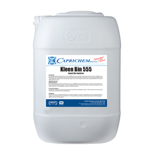 Caprichem products - Dux Kleen Bin 555 25L