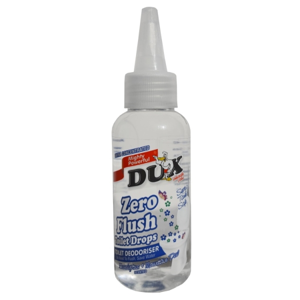 Caprichem products - Dux Zero Flush Toilet Drops Mountain Dew 12x100ml