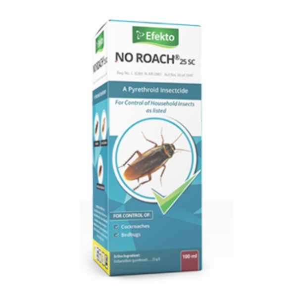 Caprichem products - No Roach Pesticide 25 Sc - 100ml
